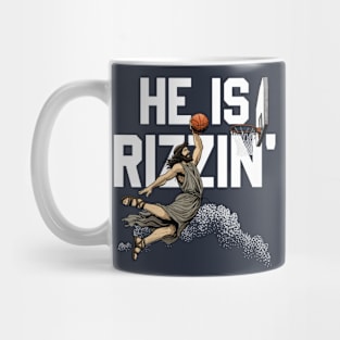 He Is Rizzin' Mug